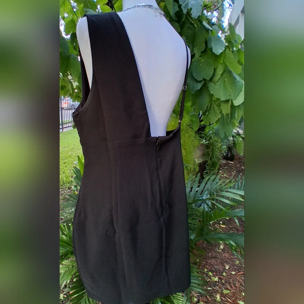 🔥LULUS SEXY Black Evening Dress Size XL Mint Condition - Picture 14 of 14